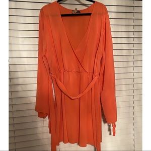 Peachy summer dress!